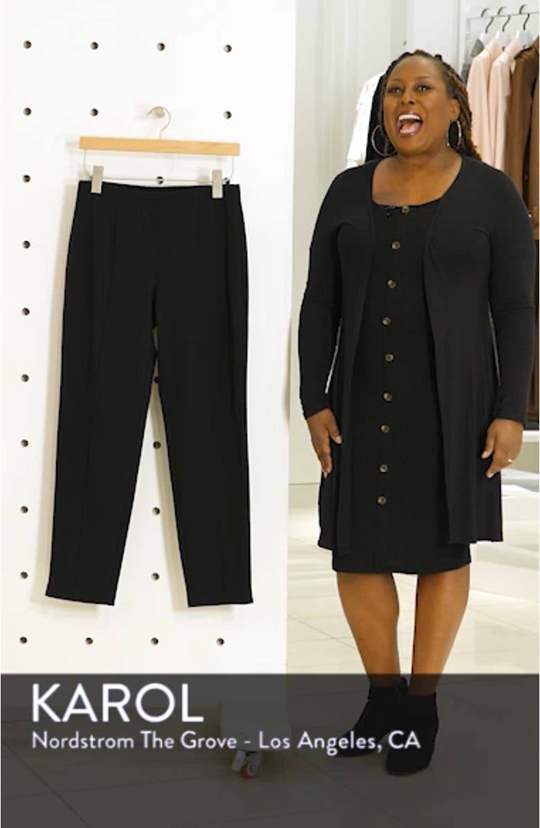 Collection Ponte Knit Ankle Pants, sales video thumbnail