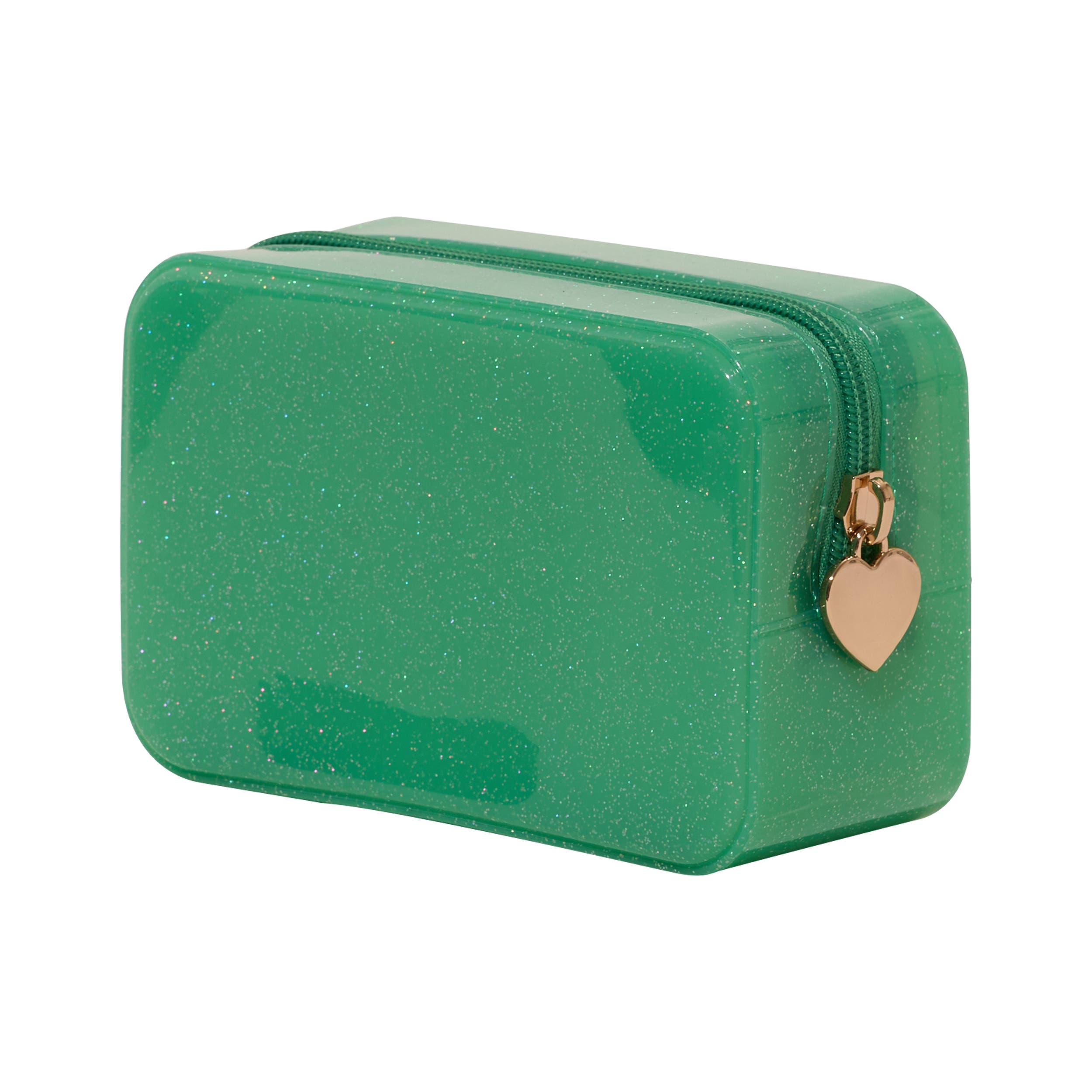 Glitter Jelly Pouch Collection, Alternate, color, Green