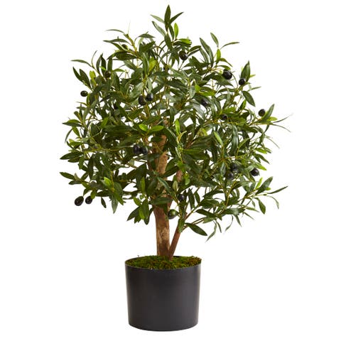 29-in Olive Artificial Tree