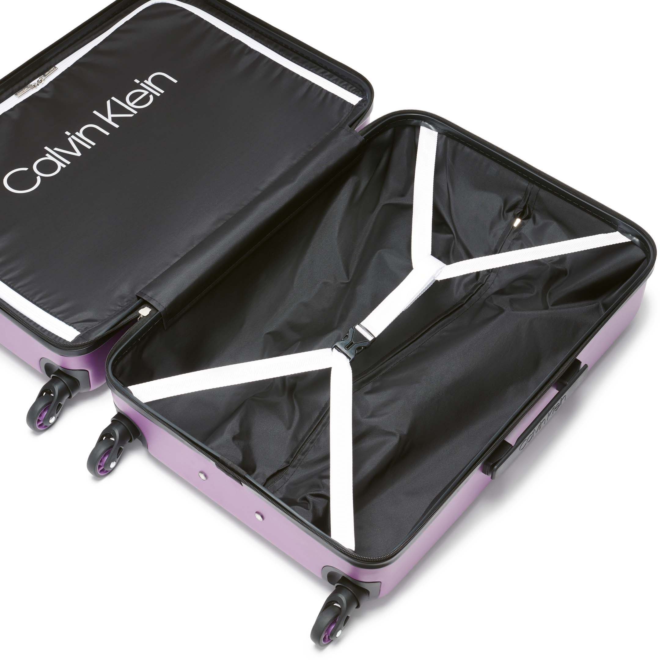 Calvin Klein Vision  3 Piece Luggage Set, Alternate, color, Amethyst