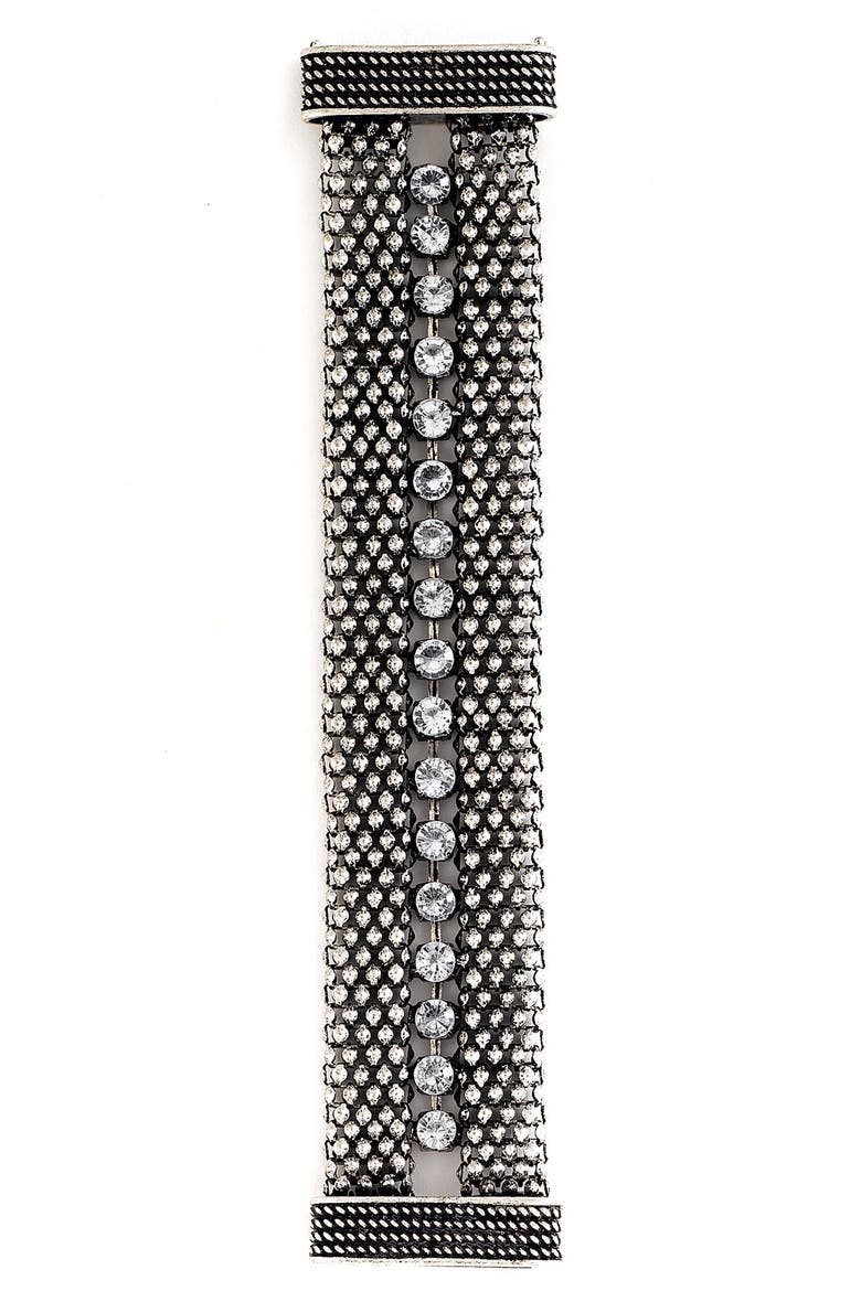 Stone Bracelet, Alternate, color, SILVER