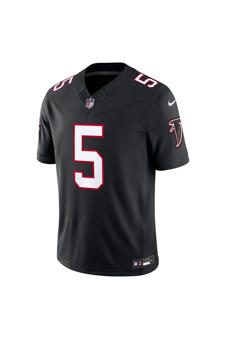Men's Nike Drake London Black Atlanta Falcons Alternate Throwback Vapor F.U.S.E. Stitched Limited Jersey, Alternate, color, Black