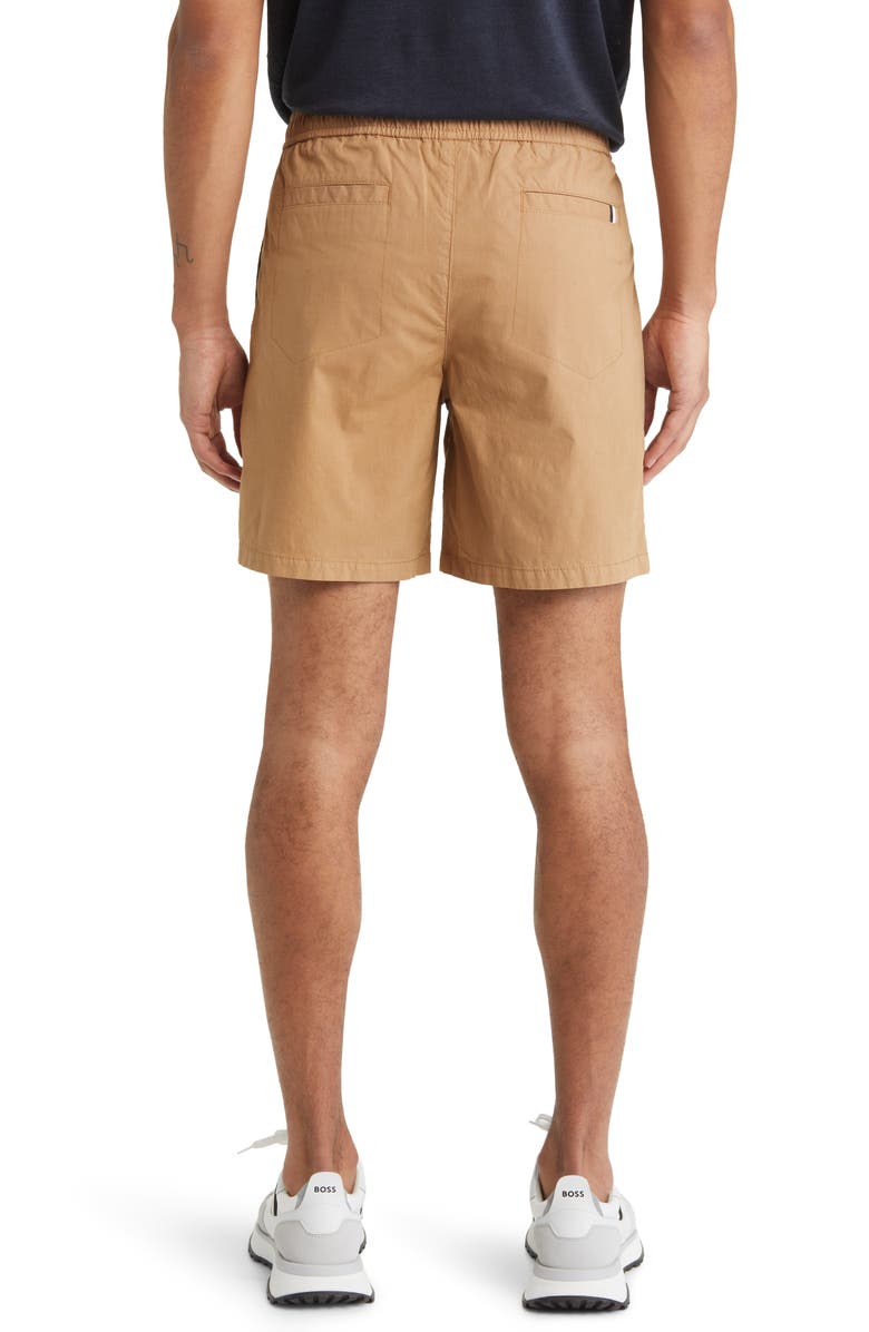 BOSS Karlos Stretch Cotton Drawstring Shorts, Alternate, color, 