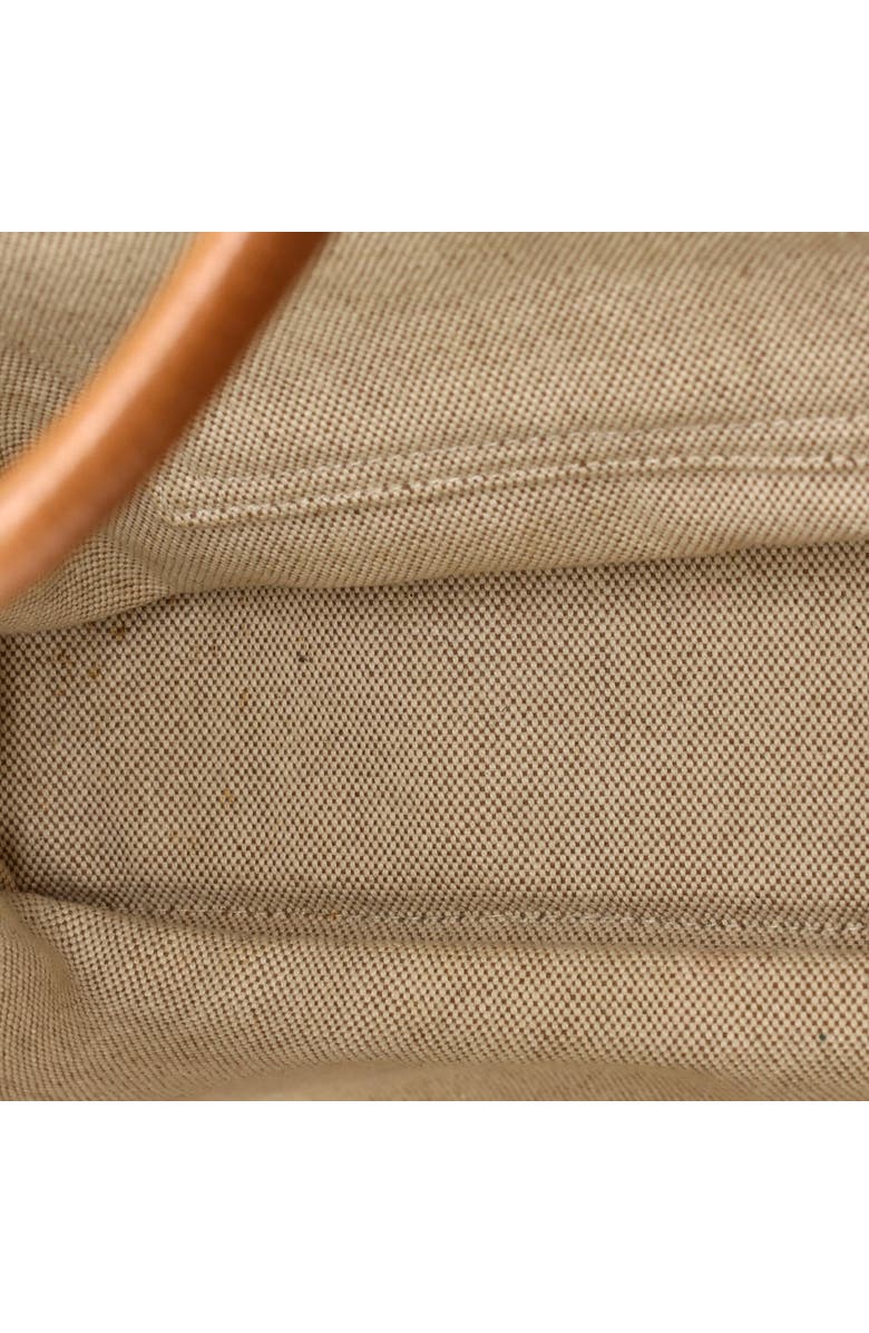 Pre-Owned Hermes Sac Harnais Tote Toile and Leather MM, Alternate, color, Ecru