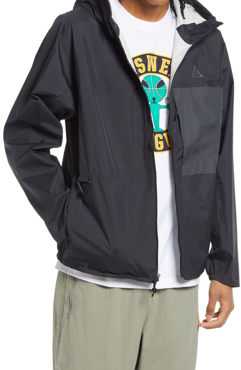 Nike ACG Tuff Nuggets Packable Rain Jacket, Main, color, 