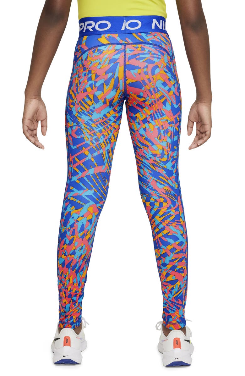 Nike Kids' Pro Dri-FIT Leggings, Alternate, color, 
