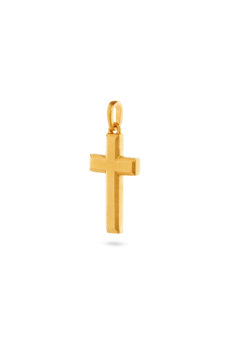 Cross Pendant, Alternate, color, Silver