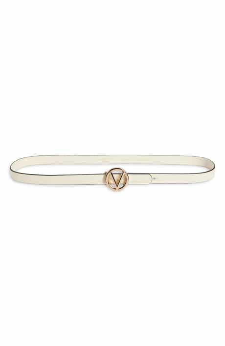 VALENTINO BY MARIO VALENTINO Baby Bombe VLOGO Leather Belt