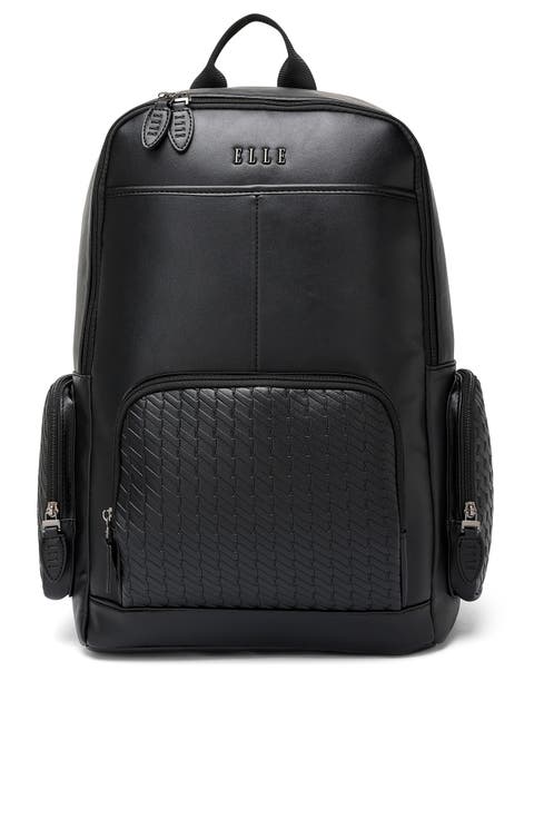 Leisure Luxe 27L Vegan Leather Backpack