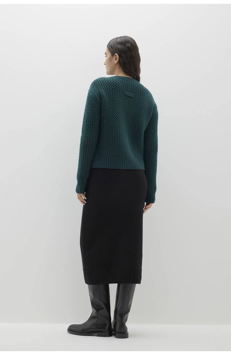 NAKED CASHMERE Clara Crewneck Cashmere Sweater, Alternate, color, Cypress