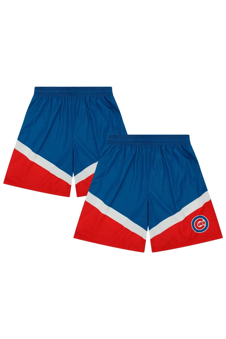 Men's FOCO  Royal Chicago Cubs Colorblocked Shorts, Main, color, Royal