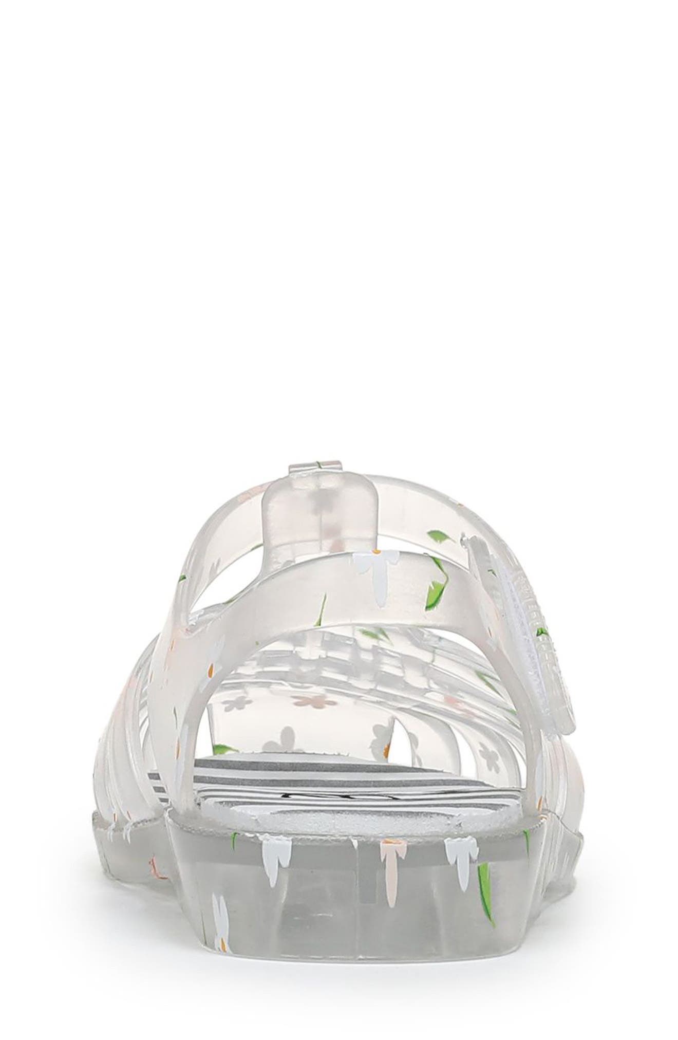 Blowfish Malibu Kids' Jellyfish Jelly Sandal, Alternate, color, Clear Floral