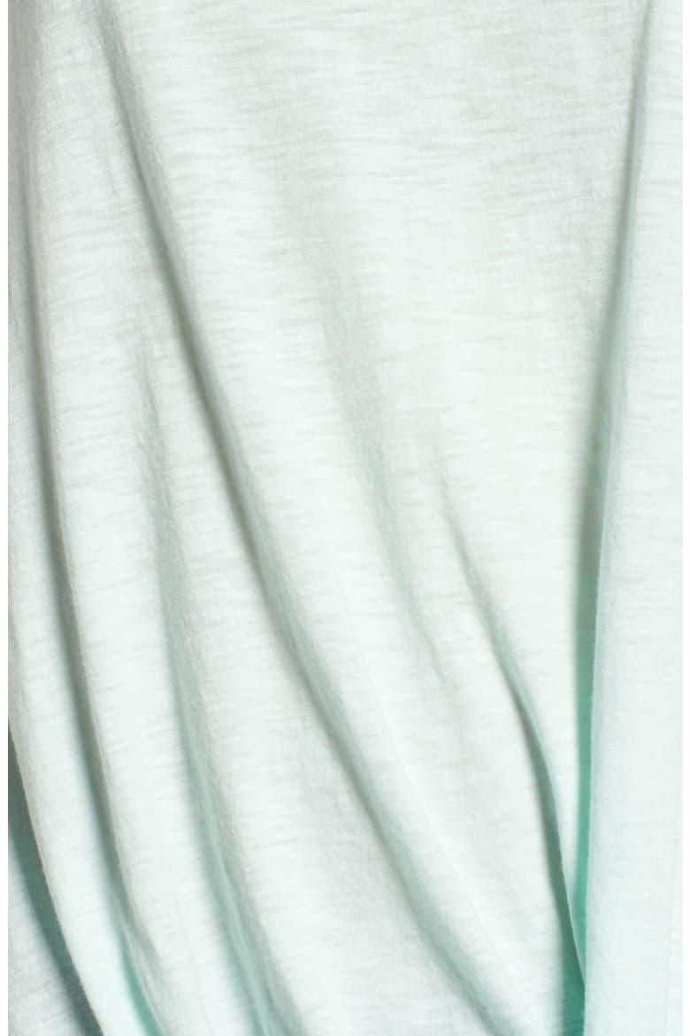 Twist Front Tee, Alternate, color, GREEN LILY