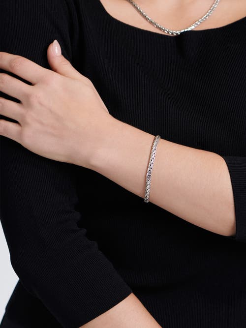Devata Paddy Oval Chain Bracelet In Metallic