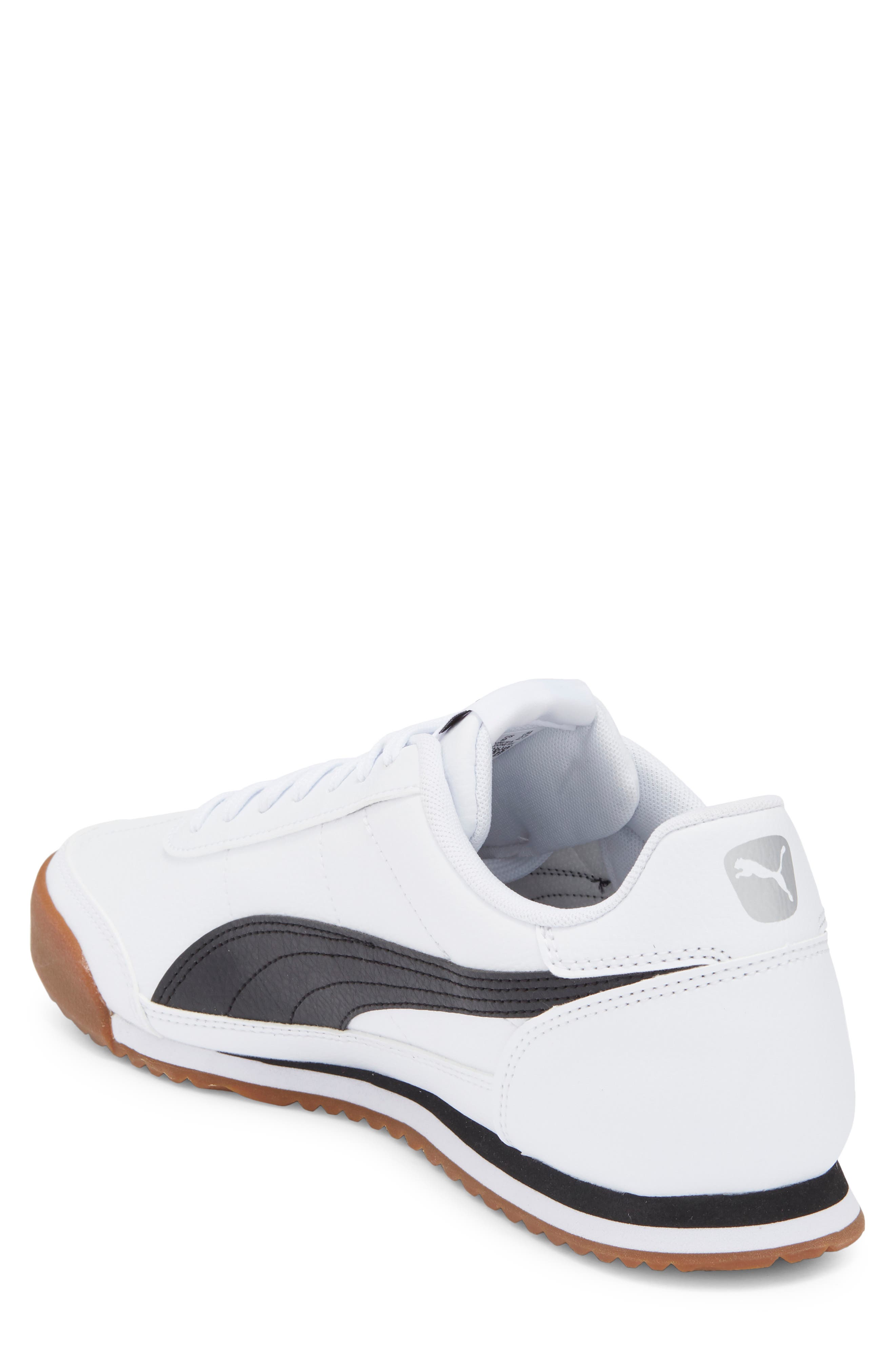 PUMA Turino II Sneaker, Alternate, color, Puma White/ Puma Black/ Gray