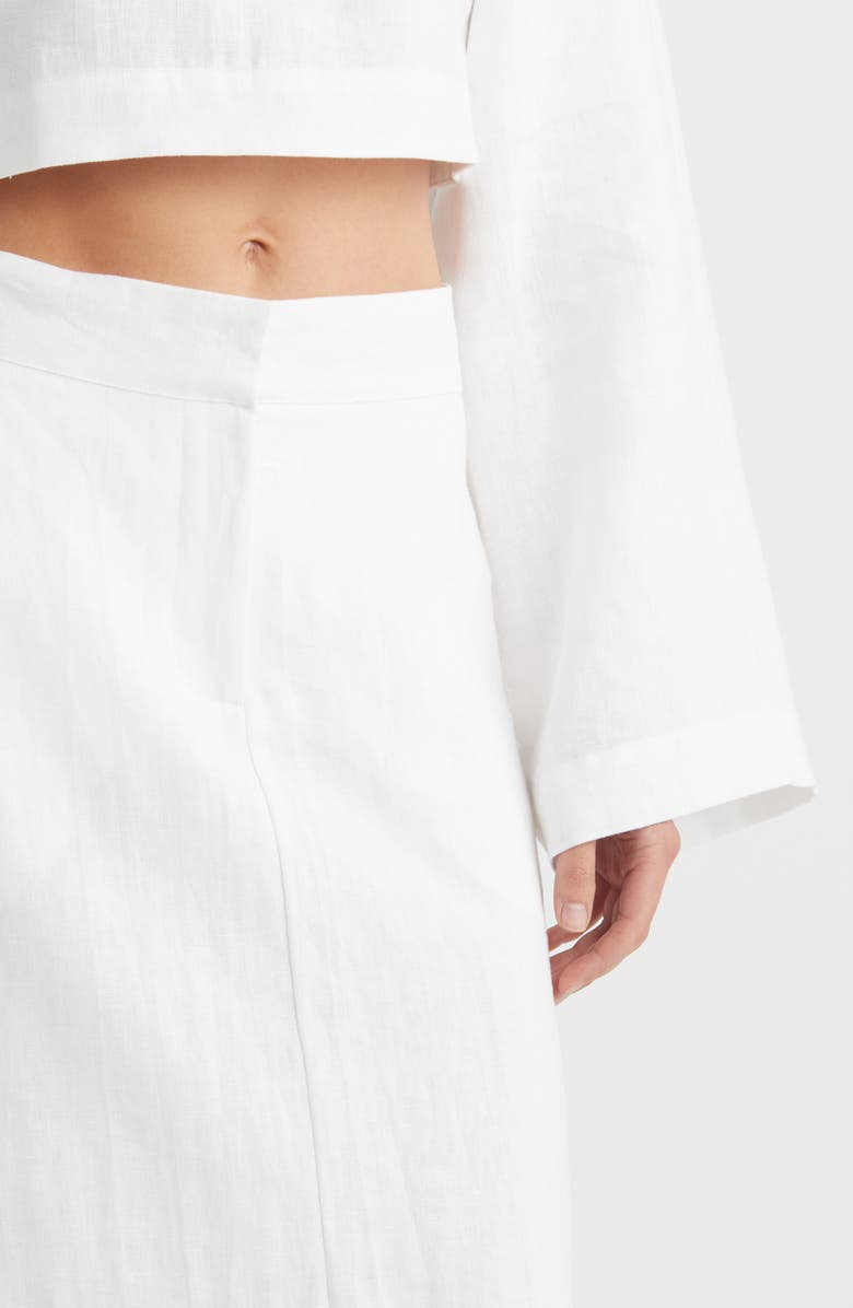 Faithfull the Brand Nelli Linen Maxi Skirt, Alternate, color,