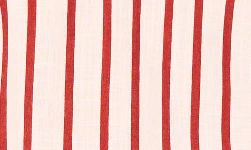 VINCE CAMUTO VINCE CAMUTO STRIPE PUFF SLEEVE TOP