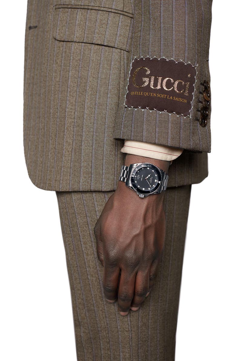 Gucci Dive Bracelet Watch, 40mm, Alternate, color, 