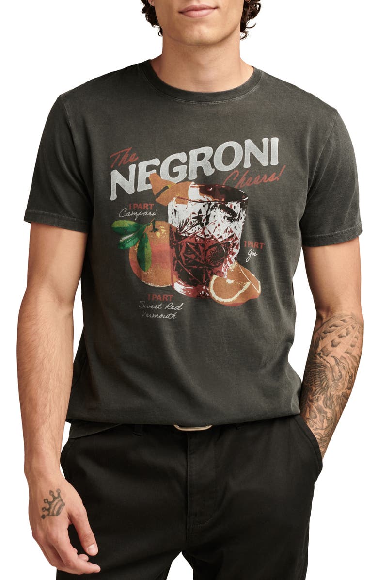 Lucky Brand Negroni Graphic T-Shirt, Main, color, 