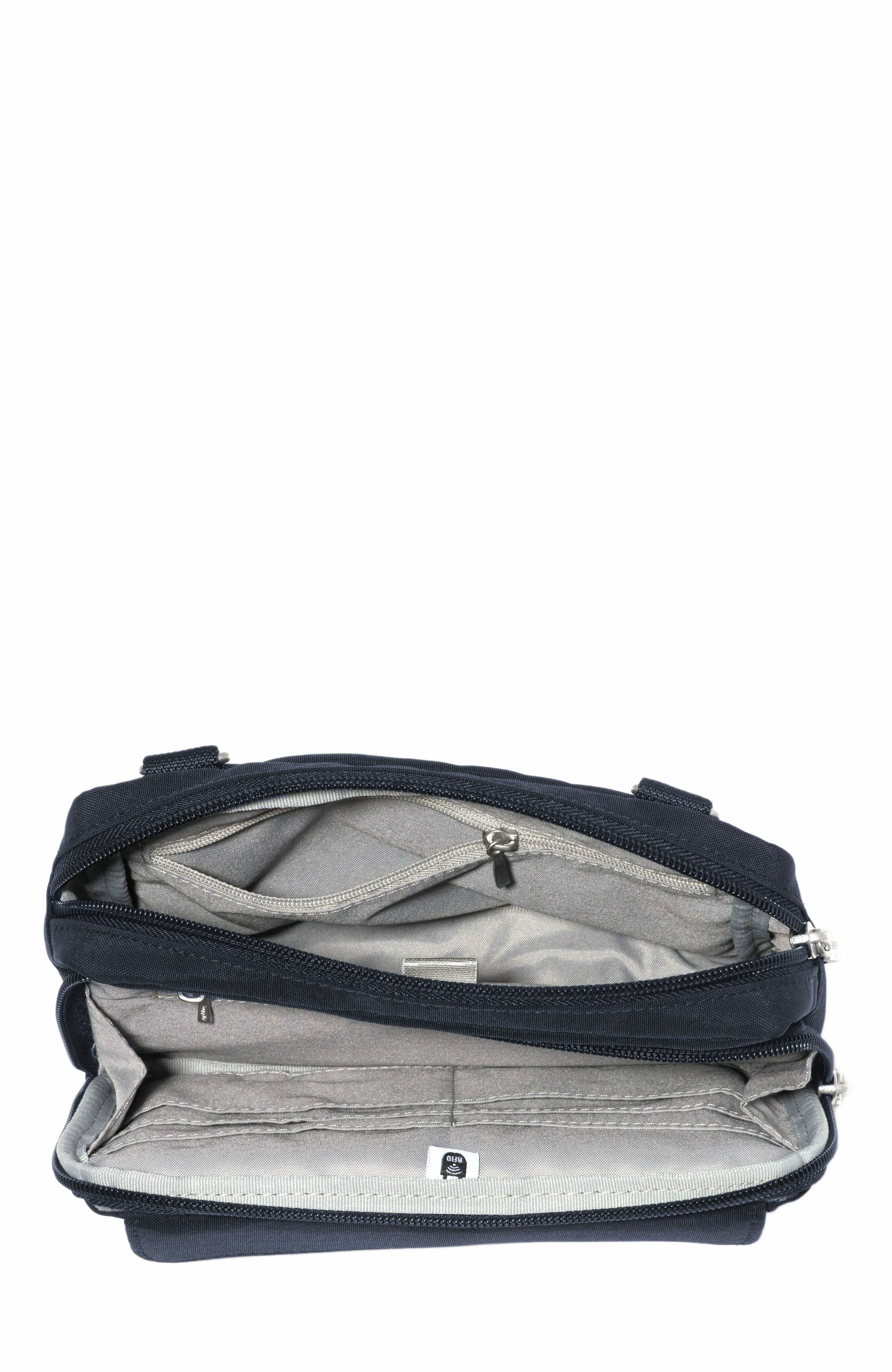 Modern Double Zip Crossbody Bag, Alternate, color, French Navy