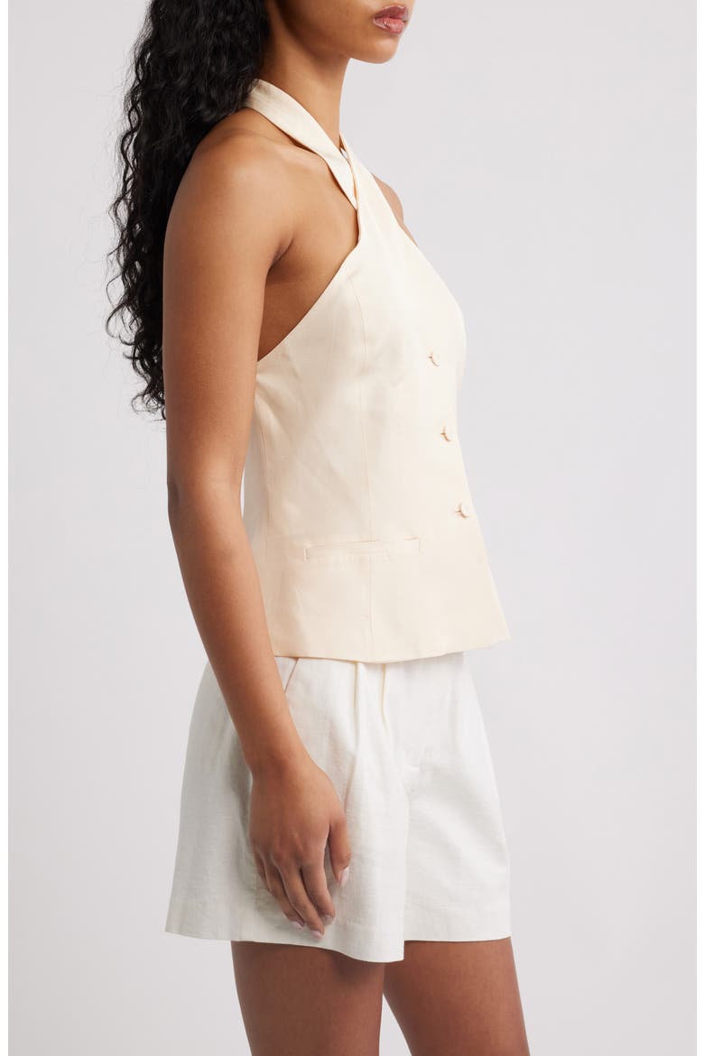 Mariana Vest, Alternate, color, ECRU