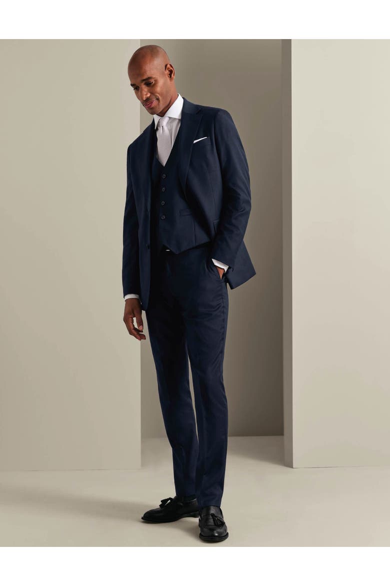 Slim Fit Italian Luxury Suit Jacket, Alternate, color, Dark Navy