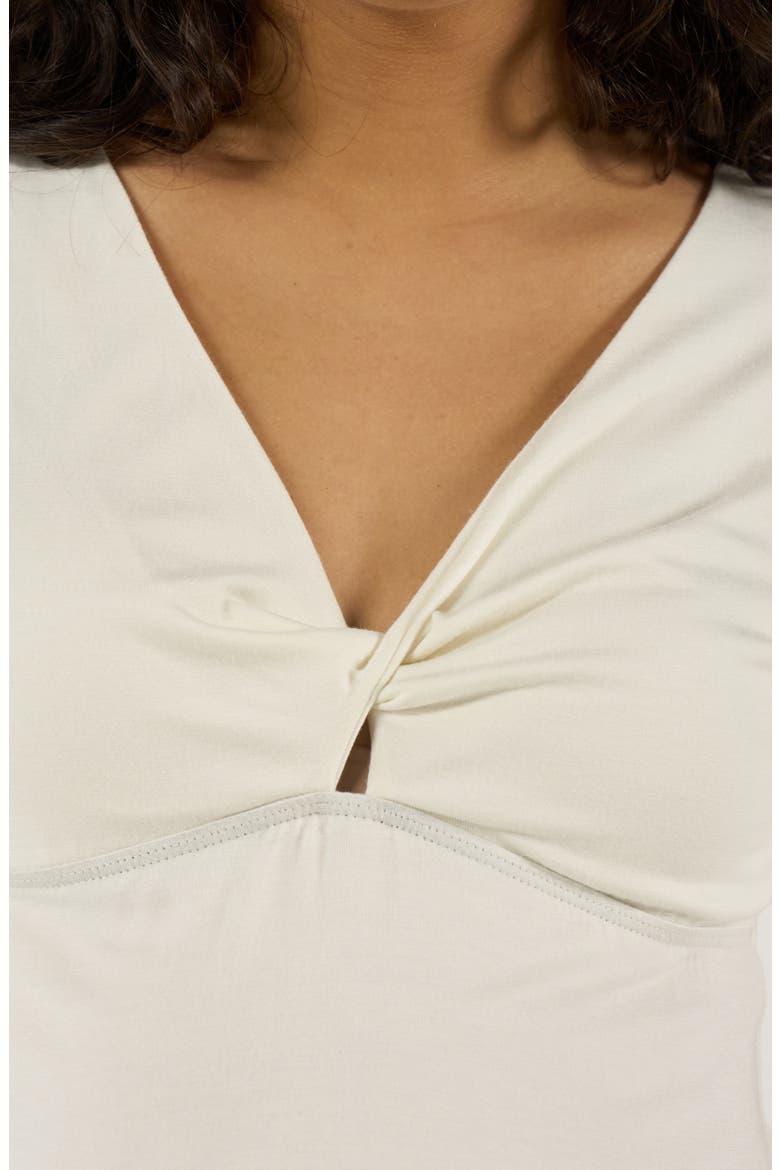 Maternity and nursing top Celia, Alternate, color, Natural