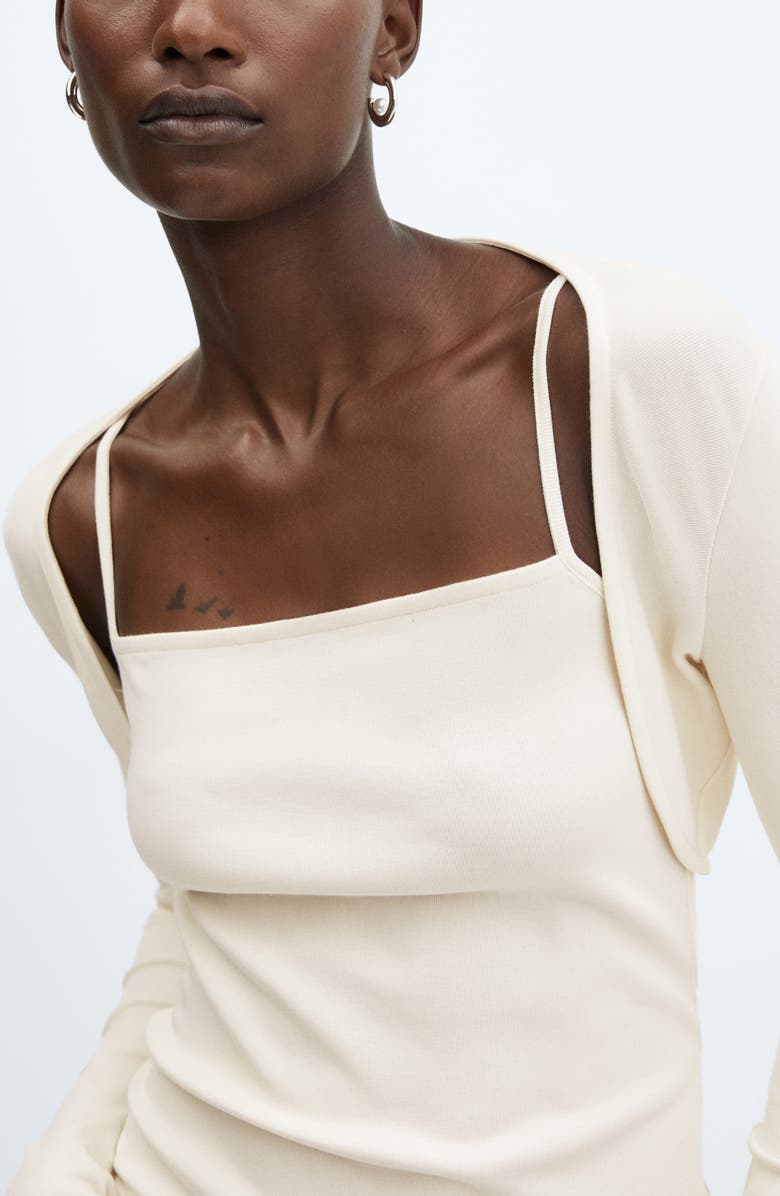 MANGO Camisole & Bolero Set, Alternate, color, 