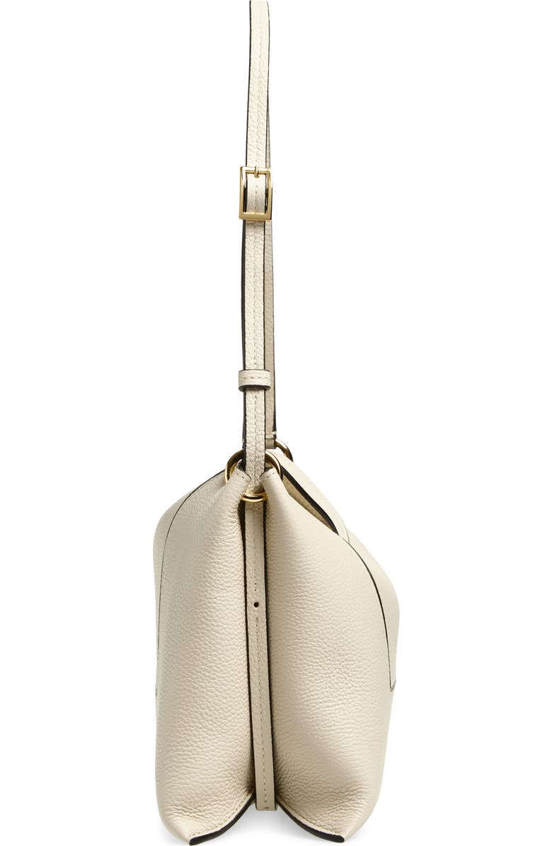 Wandler Penelope Slouch Leather Shoulder Bag, Alternate, color, Beige Crust 1338