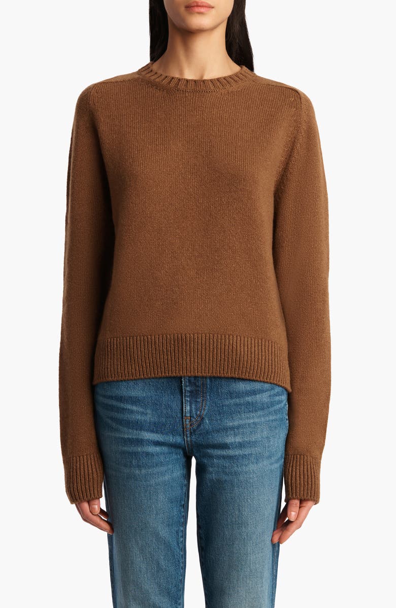 Khaite Nera Cashmere Sweater, Main, color, Maple