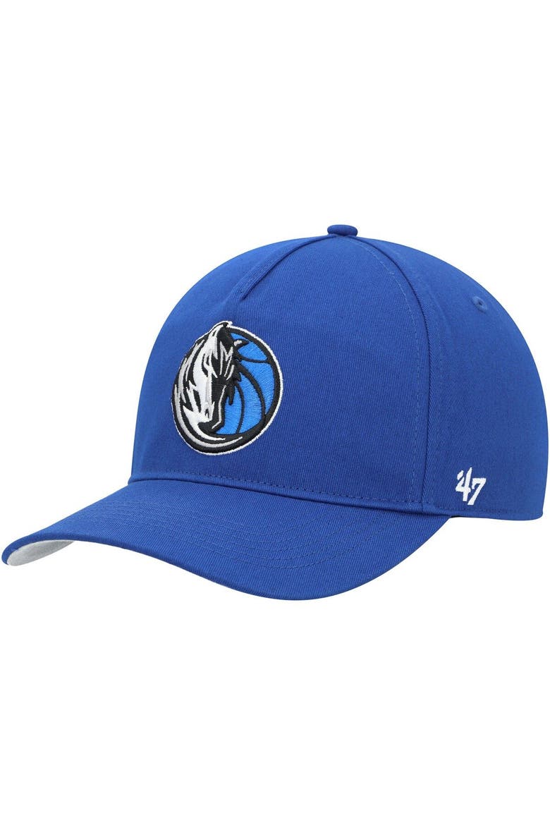 Men's '47 Blue Dallas Mavericks Hitch Snapback Hat, Main, color, Royal