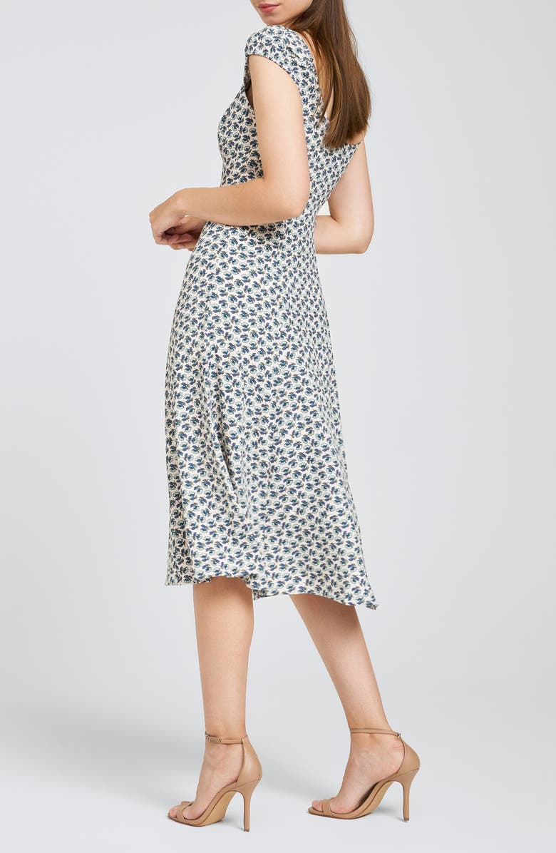 WAYF Laure Fit & Flare Dress, Alternate, color, 