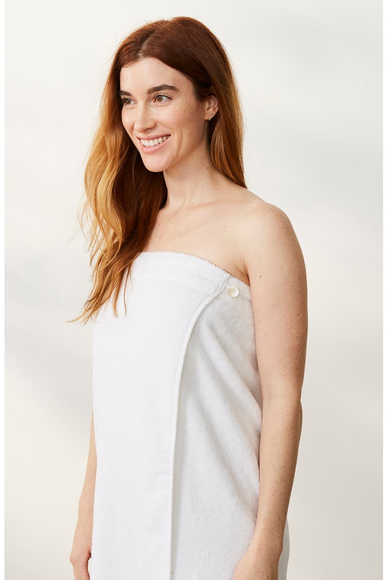 Air Weight™ Organic Cotton Wrap, Main, color, ALPINE WHITE