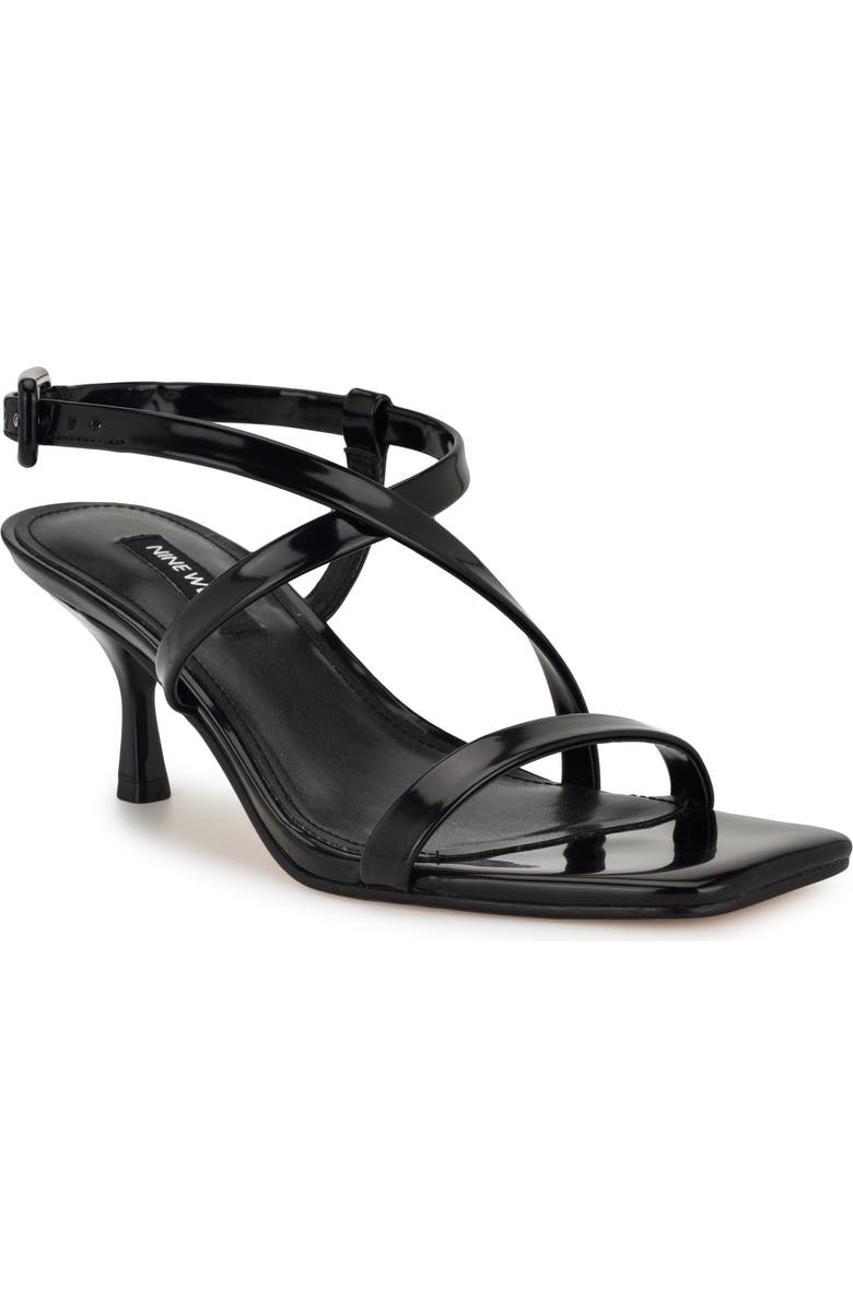 Nine West Hanni Sandal, Main, color, Black