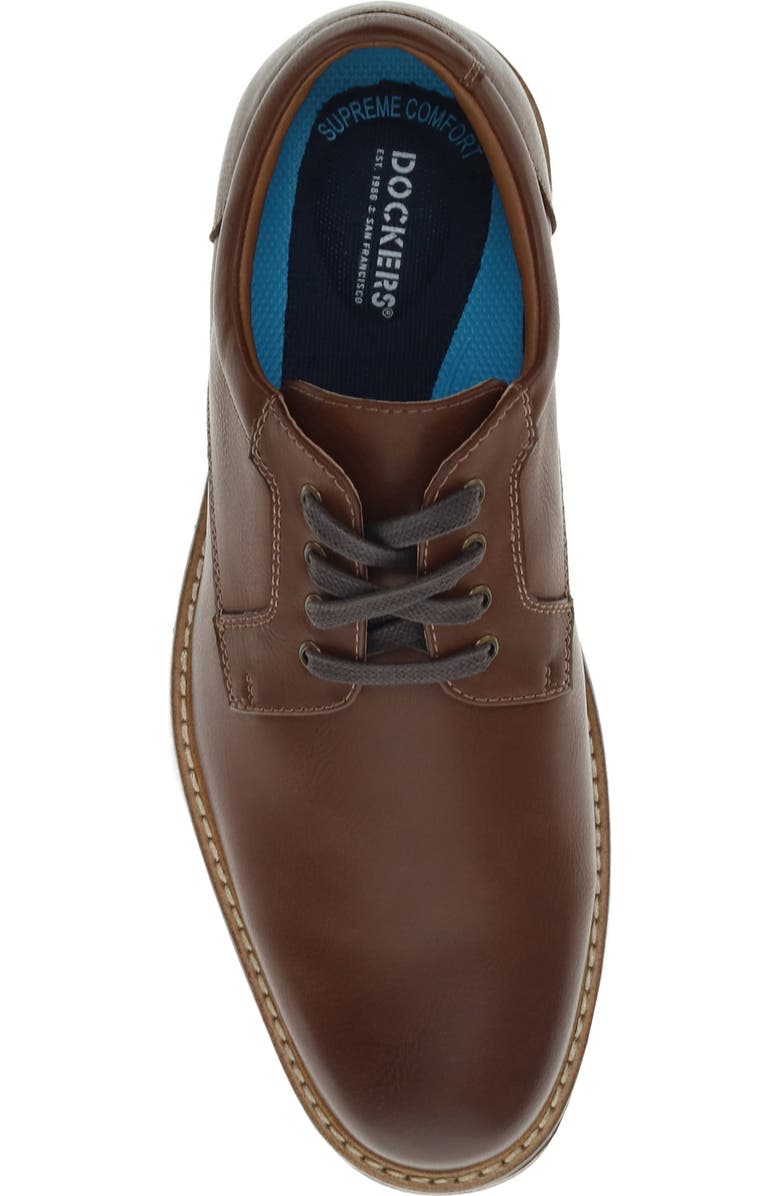 Dockers<sup>®</sup> Handel Plain Toe Derby, Alternate, color, Dark Tan