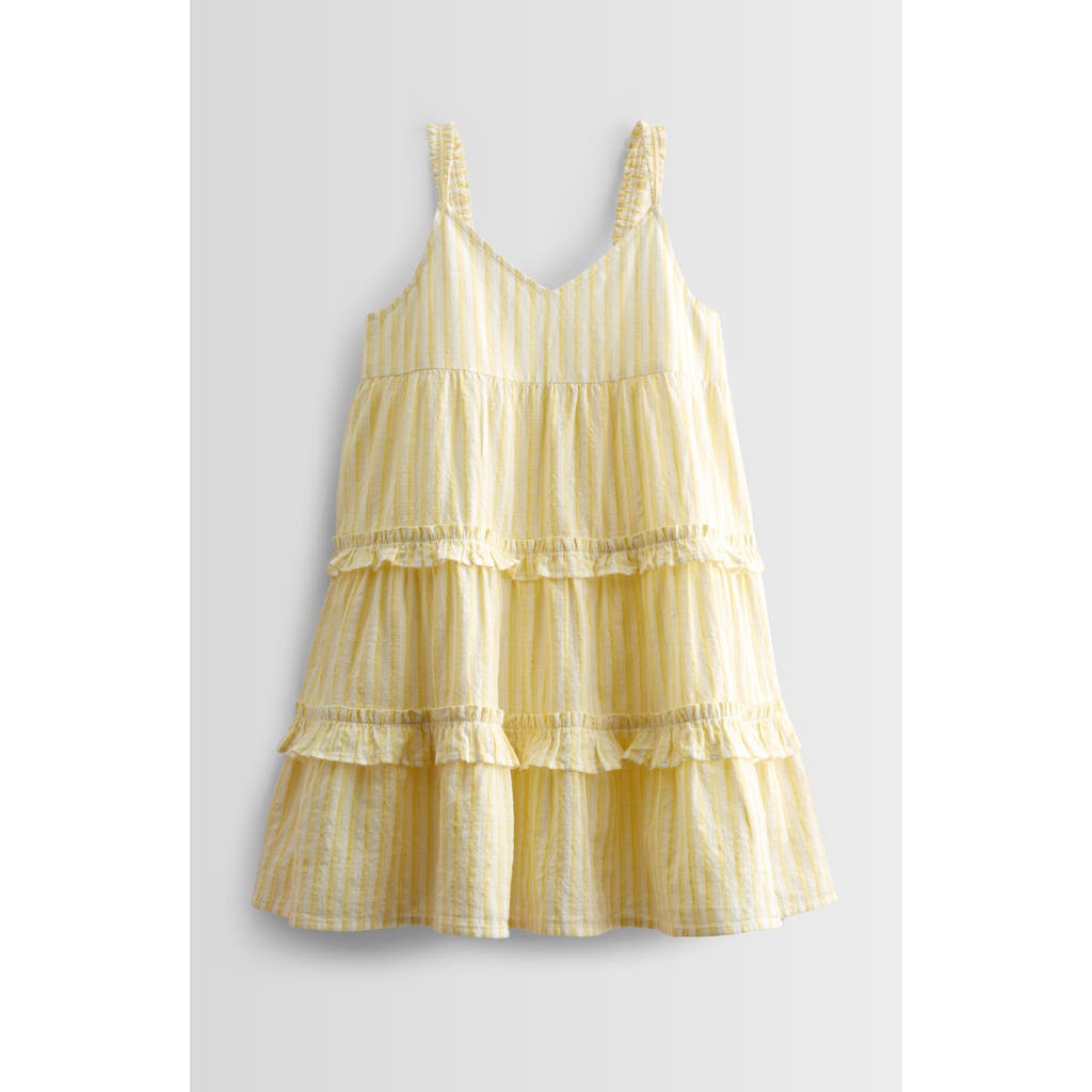 TREASURE & BOND TREASURE & BOND KIDS' STRIPE COTTON TIERED SUNDRESS