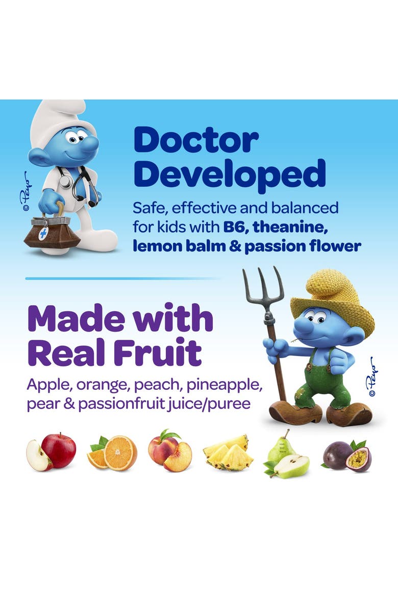 Calm & Relaxed Kids Vitamin Gummies, Smurfs Berry Flavored, 40ct, Alternate, color, None