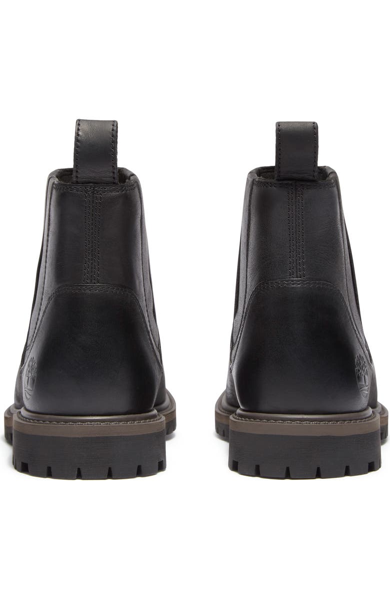 Timberland Premium Mid Chelsea Boot, Alternate, color, Black Full Grain