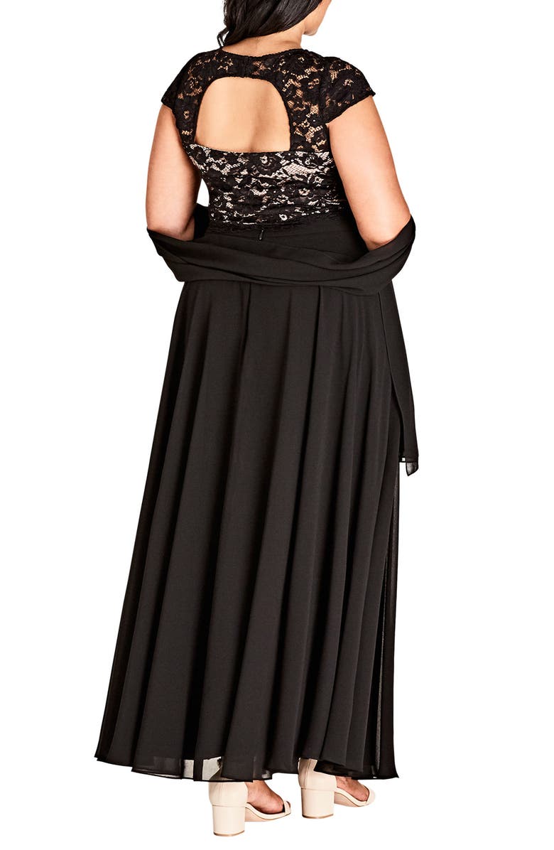 City Chic Elegance Maxi Dress Set, Alternate, color, 