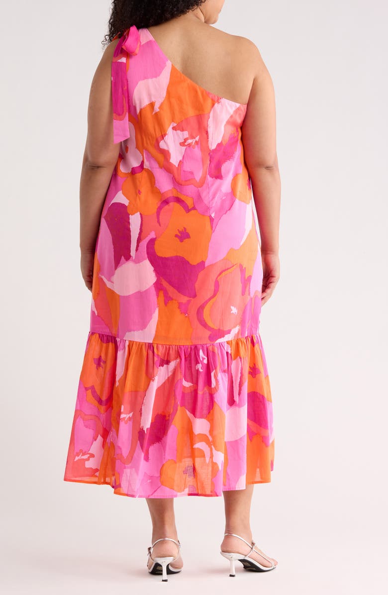 cotton halter dress White Cotton Drop Waist Maxi Dress - Halter Dresses main image 0