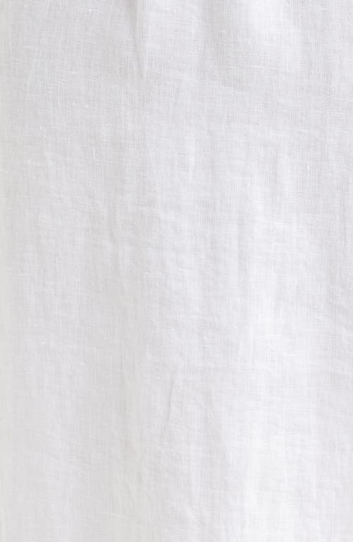 Caslonr Caslon(r) Linen Duster Shirt Jacket In White