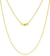 SIMONA 14k Gold Fill Rolo Chain Necklace