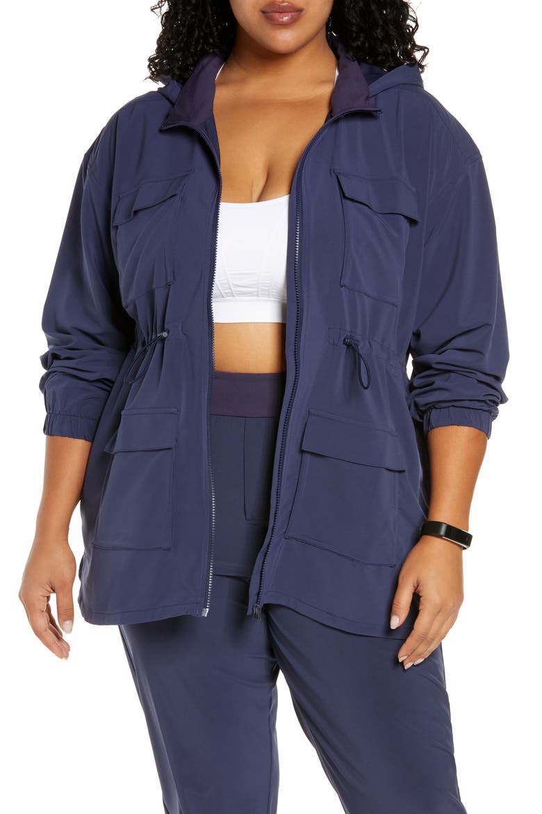 Getaway Zip-Up Utility Jacket, Main, color, NAVY NIGHTFALL