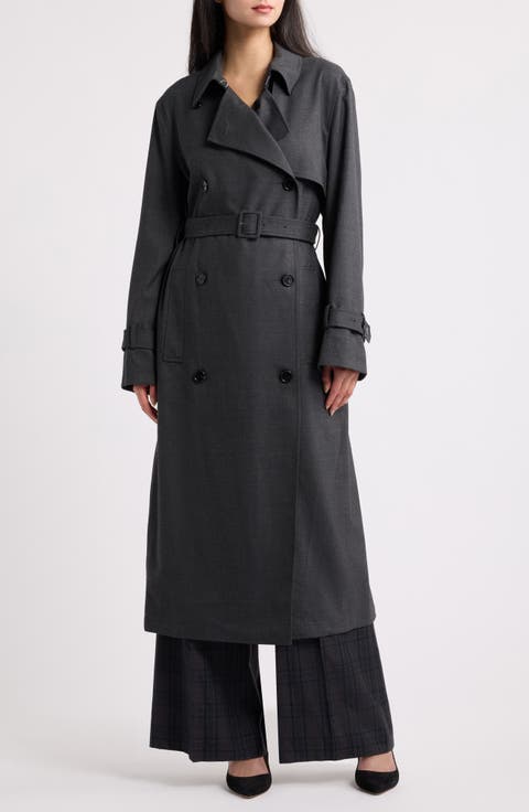 Double Breasted Trench Coat