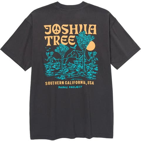 Joshua Tree Puff Print Pocket T-Shirt
