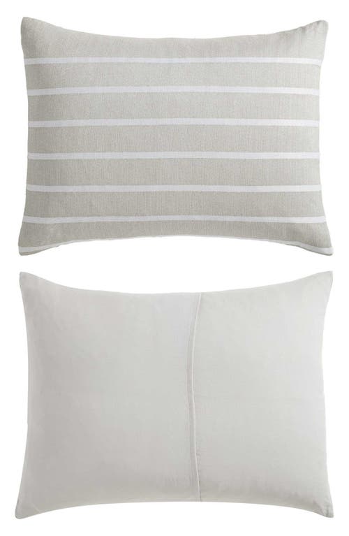 Nautica Hadley Stripe Comforter Set In Sea Wheat