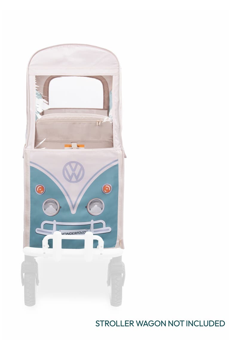 Special Edition Volkswagon Stroller Wagon Weather Cover, Alternate, color, BLUE