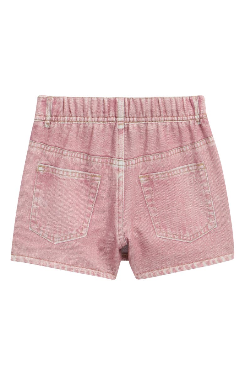 rag & bone Kids' Miramar Terry Miniskort, Alternate, color, Raspberry