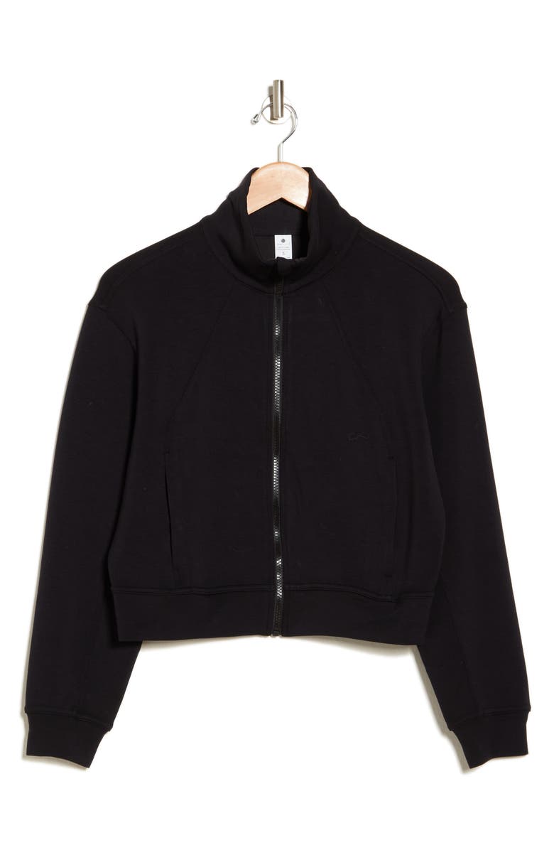 YOGALICIOUS Softlite Scuba Zoie Crop Jacket, Alternate, color, 