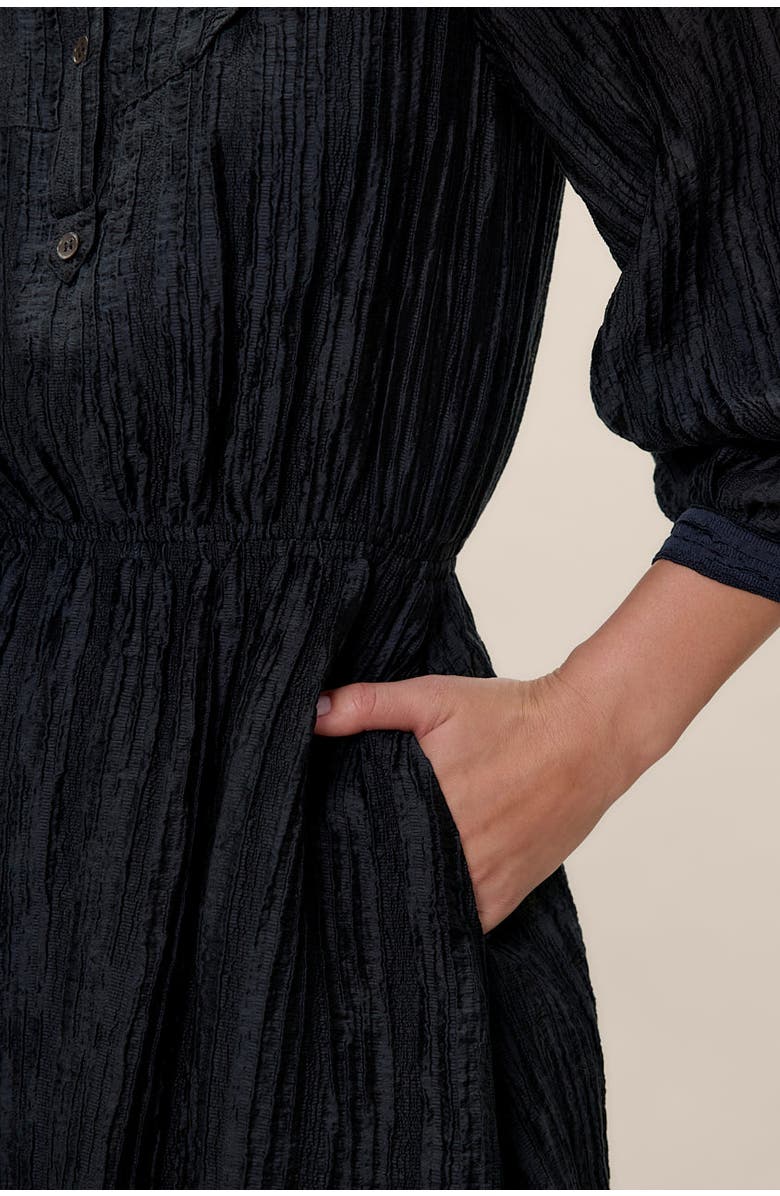 Rebecca Taylor Olivia Mini Dress, Alternate, color, Graphite